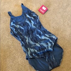 SkirtSports Deep End one piece swimsuit - lagoon